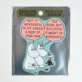 Moomin Outdoor Sticker [MM2520] - Trio Sitting