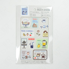Sanby Muti-Sticker x eric [MLS-er03] - Tea Time