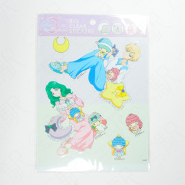 Sun-Star Stationery Sanrio Characters x Pretty Guardian Sailor Moon Big Clear Stickers [S8587825] - D