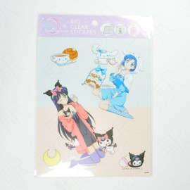 Sun-Star Stationery Sanrio Characters x Pretty Guardian Sailor Moon Big Clear Stickers [S8587795] - B
