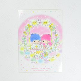 Sanrio Character Postcard-Size Sticker [Little Twin Stars] 1990-1994