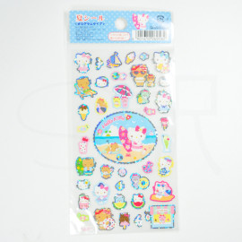 Sanrio Summer Stickers (Hologram Type) - Hello Kitty