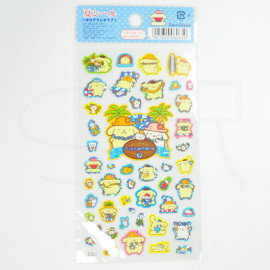 Sanrio Summer Stickers (Hologram Type) - Pompompurin