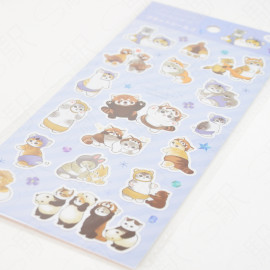 mofusand Sticker Seal 2 (Blue) mofusand Sticker Seal 2 (Blue)