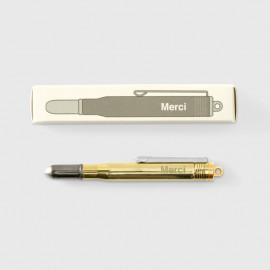 Traveler's Factory Brass Ballpen x Merci "Solid" [07100-784]