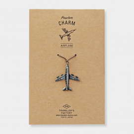 TF Pewter Charm "Airplane" [07100-026]