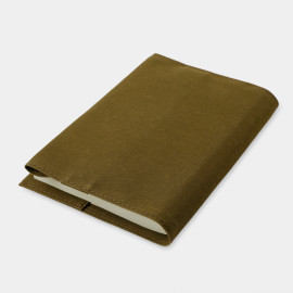 Traveler's Factory Cotton Book Cover [07101-168] - Olive