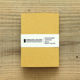 Traveler's Notebook Passport Size Original Refill Kraft [07100-230] - Yellow