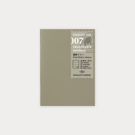 Traveler's Notebook Passport Size Refill 007 [14327-006] - Weekly Free *