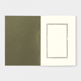Traveler's Notebook Passport Size Refill tokyobike Collaboration [07100790] - Olive