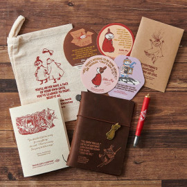 Traveler's Notebook Starter Kit Passport Size x Moomin 2022 - Little My Set