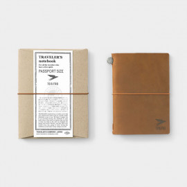 Traveler's Notebook Starter Kit Passport Size X TO&FRO [07101-133] Camel