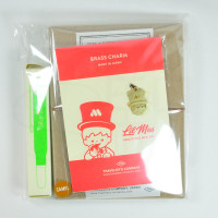 Traveler's Notebook Starter Kit Passport Size x MOS BURGER Complete Set [Camel]