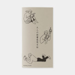 Traveler's Notebook Refill X Mizushima 2025 [07101-183] - Adult Book Review Diary