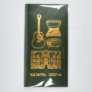 Traveler's Notebook Refill for Regular Size x Ace Hotel Kyoto - 07100-933 - Deep Green