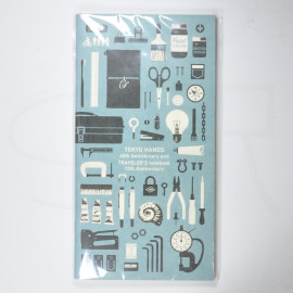 Traveler's Notebook Regular Size Refill X Tokyu Hands 40th Anniversary - Blue (07100-534)