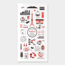 Traveler's Notebook Refill for Regular Size [14479-006] - TOKYO EDITION Mu Rule