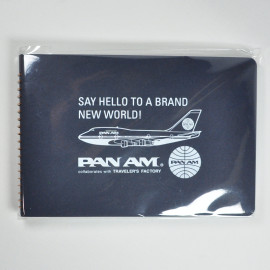Traveler's Factory Spiral Ring Notebook B6 Pocket PanAm [07100-265]