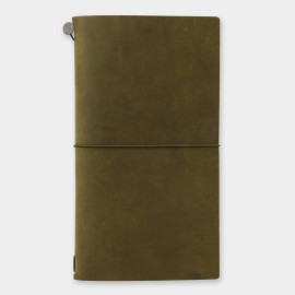 Traveler's Notebook Starter Kit Regular Size [15342-006] - Olive