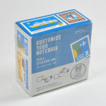 Midori Customize Your Notebook Roll Sticker M [82117-006] - Stamp Vehicle Pattern