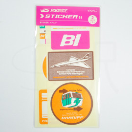 Midori Japan X Braniff International Collaboration Stickers [82189-006-300] - 03