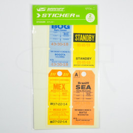 Midori Japan X Braniff International Collaboration Stickers [82190-006-300] - 04