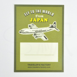 Traveler's Factory Original Baggage Sticker Narita Limited Edition - Fly to the World From Japan