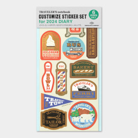 Traveler's Notebook Customized Sticker Set (2024) Traveler's Notebook Customized Sticker Set (2024)