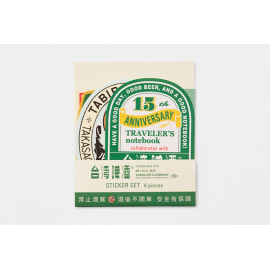 Traveler's Notebook x Taiwan Beer at Eslite Bookstore Sticker Set