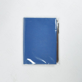 Traveler's Notebook Cotton Zipper Case Passport Case [07101-057] - Blue