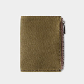 Traveler's Notebook Cotton Zipper Case Passport Case [07101-142] - Olive