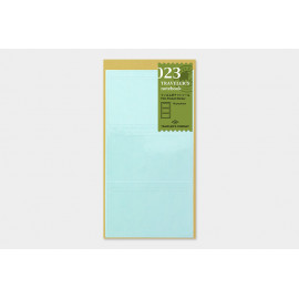 Traveler's Notebook Regular Size Refill 023 [14348-006] - Film Pocket Sticker