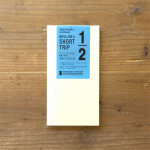 Traveler's Notebook Refill for a Short Trip [07100-348] - Blue
