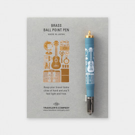 Traveler's Factory Brass Ballpen Travel Tools FO [07100-815]