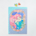 Disney Store Exclusive Die-Cut Pencil Board With Pocket [Ariel]