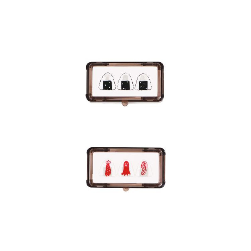 Kutsuwa Hanko Deco [DE015B] - Rice Balls