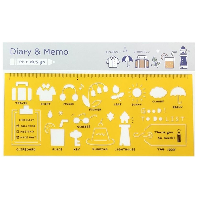 Eric x Nagasawa Template Diary and Memo
