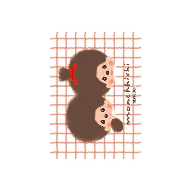Furukawashiko Deco Seal Set x Monchhichi [MM33] - Twins