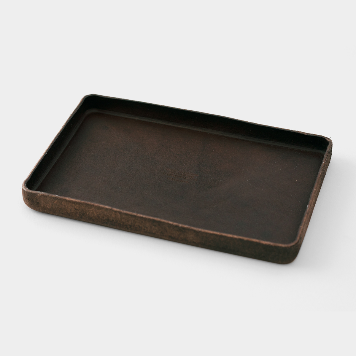 Traveler's Factory BVS Molded Leather Tray [07100-688] - Brown